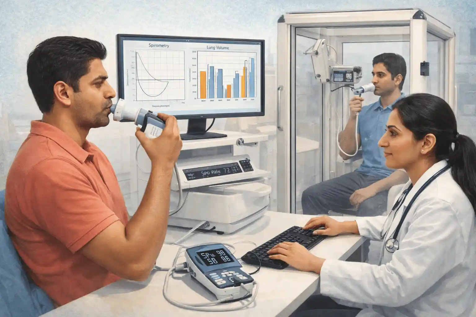 Pulmonary function testing (PFT)