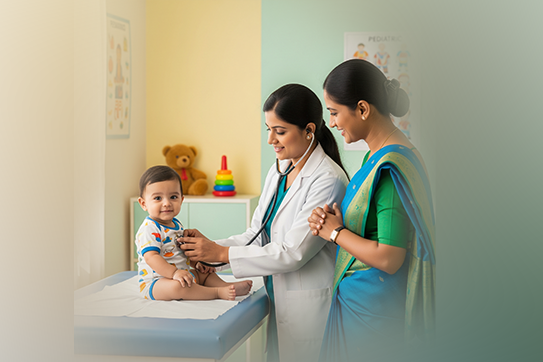 Doctors performing surgery